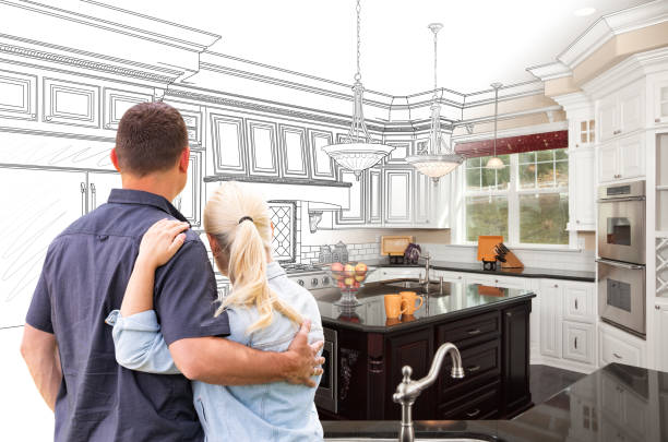 Professional Kitchen Island Installation technician working in Winter Springs, FL